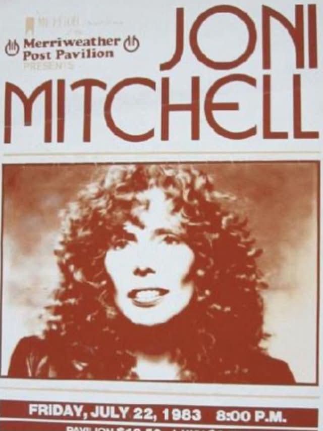 On this day in 1983, Joni performed at the Merriweather Post