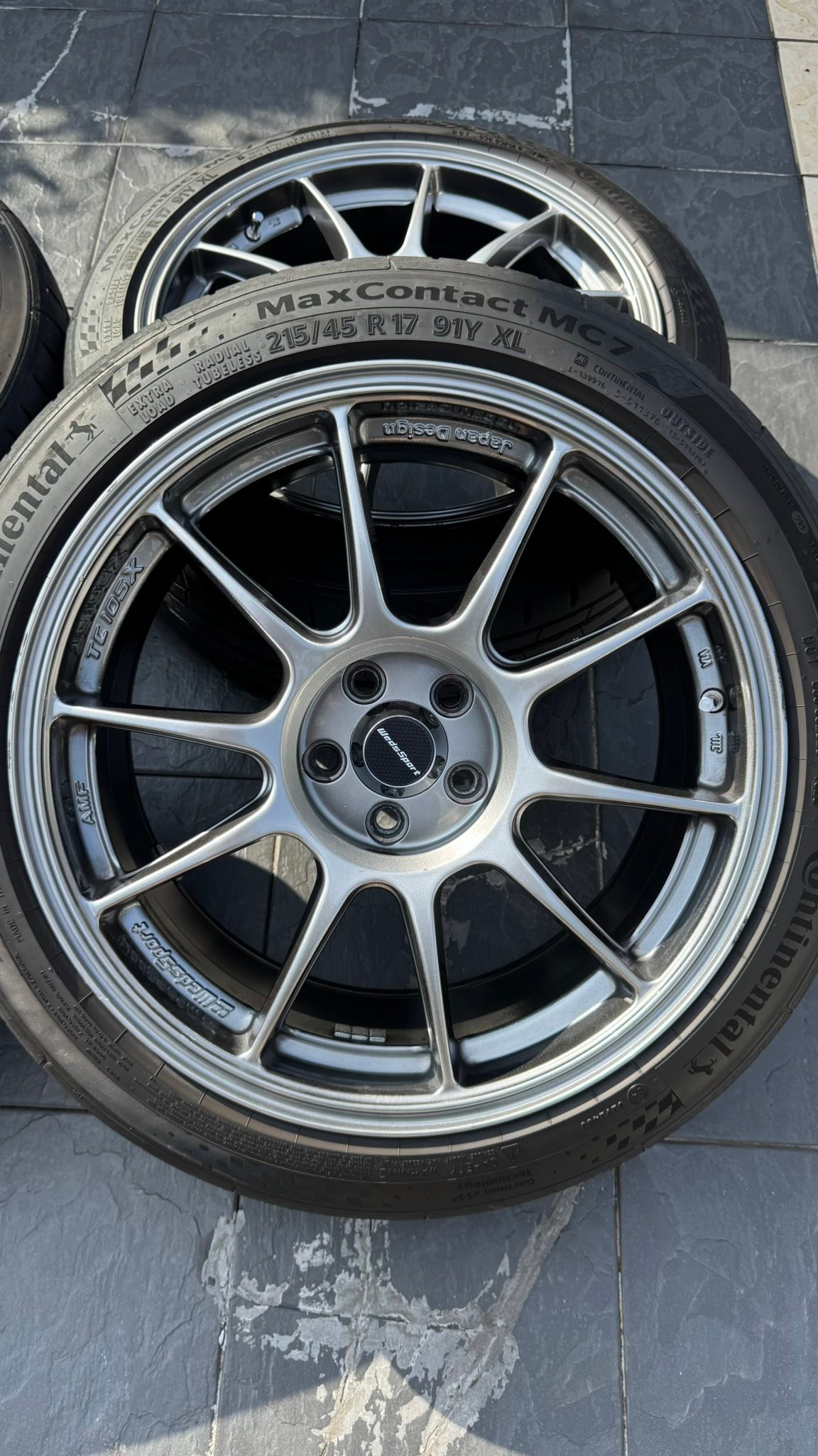 Work Emotion CR-Kai 17 inch ET40 pcd 4x100 / Pcd 114.3 Good