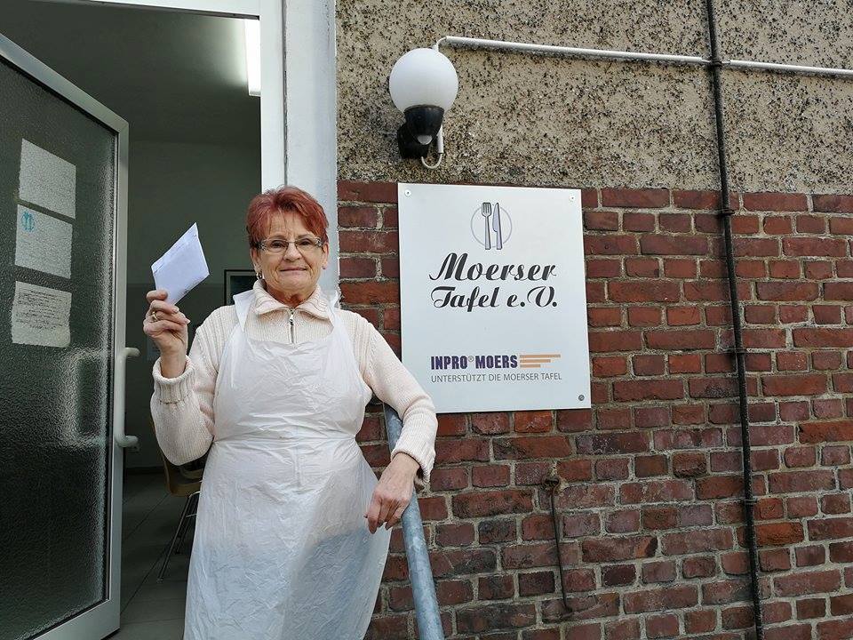 Endorphine Brigitte Angerer Von Der Moerser Tafel Durfte