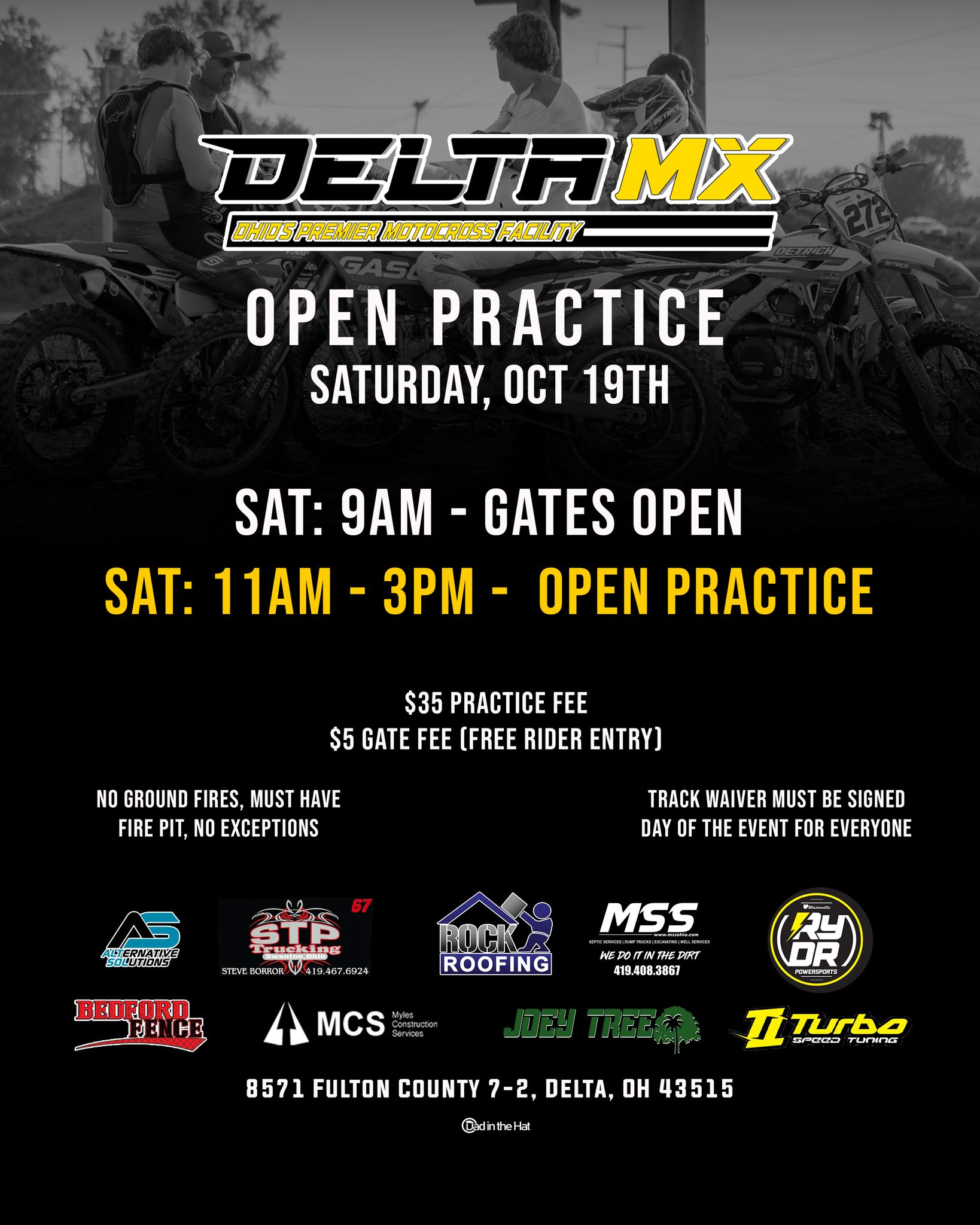 Delta Raceway - 🏍️💨 Open Practice Alert! 💨🏍️ Get ready to...