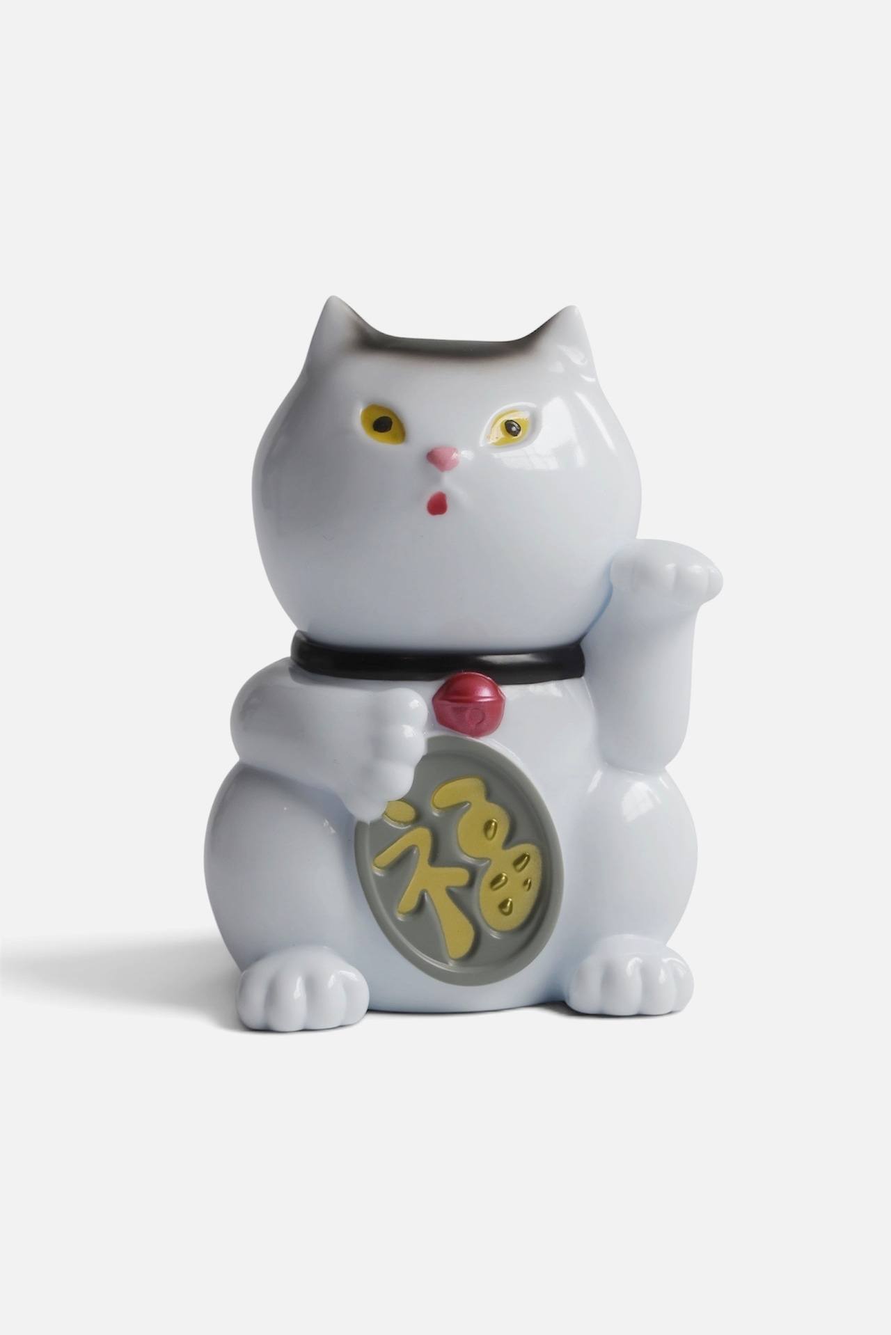 夏休み特別企画、お値下げしました！mai nagamoto フテネコ ソフビ No Coffee Mai Nagamoto Limited Edition 招き猫 Figurine