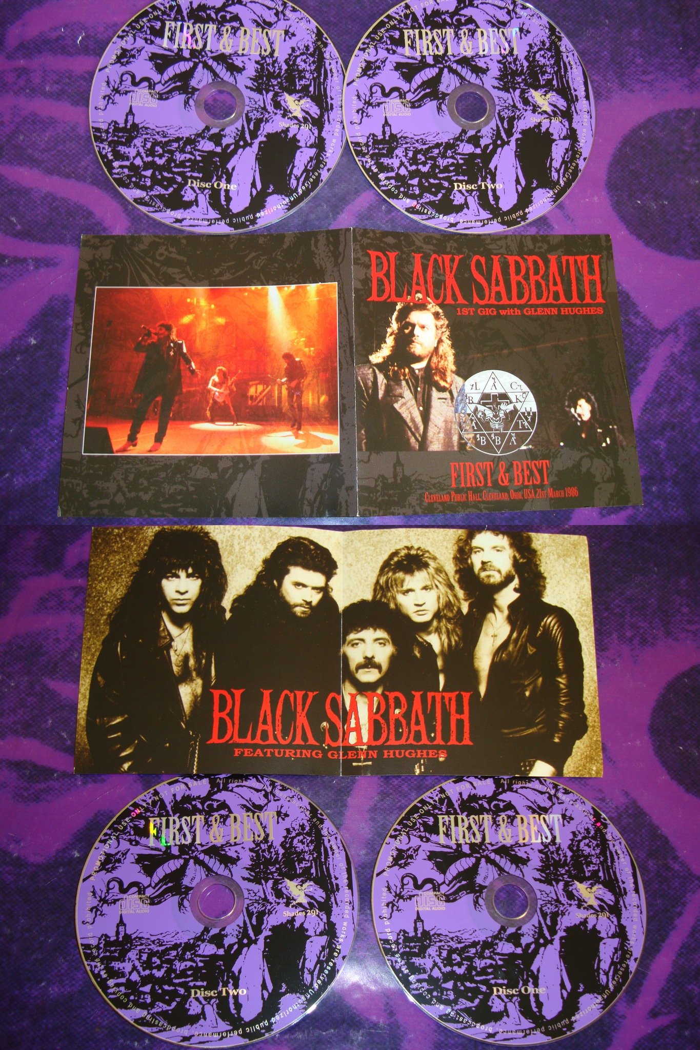 Black Sabbath Seventh Star tour live in Cleveland 1986