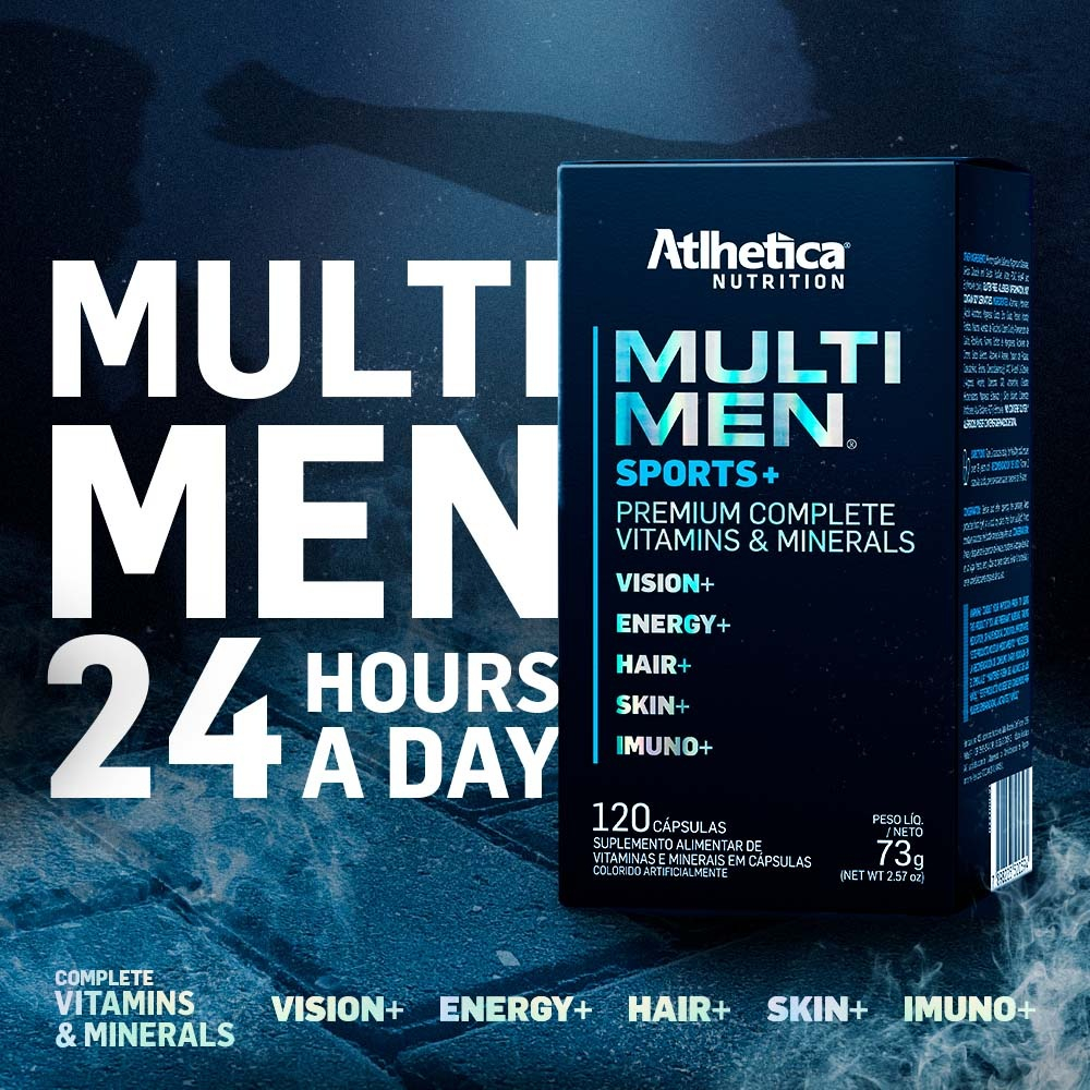 TRUE MULTI MEN Benefícios: > Ação... - Up Shape Suplementos