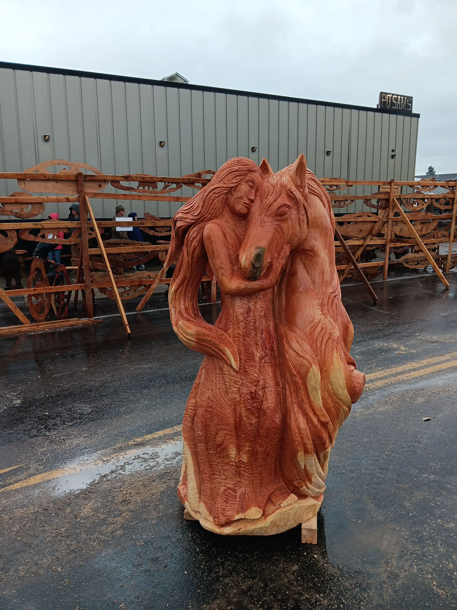 The Kootenai Country Montana International Chainsaw Carving