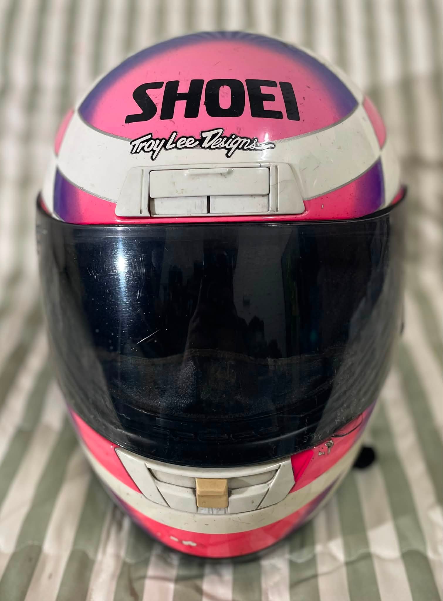 Vintage Shoei X-8SP Wayne Gardner replica helmet