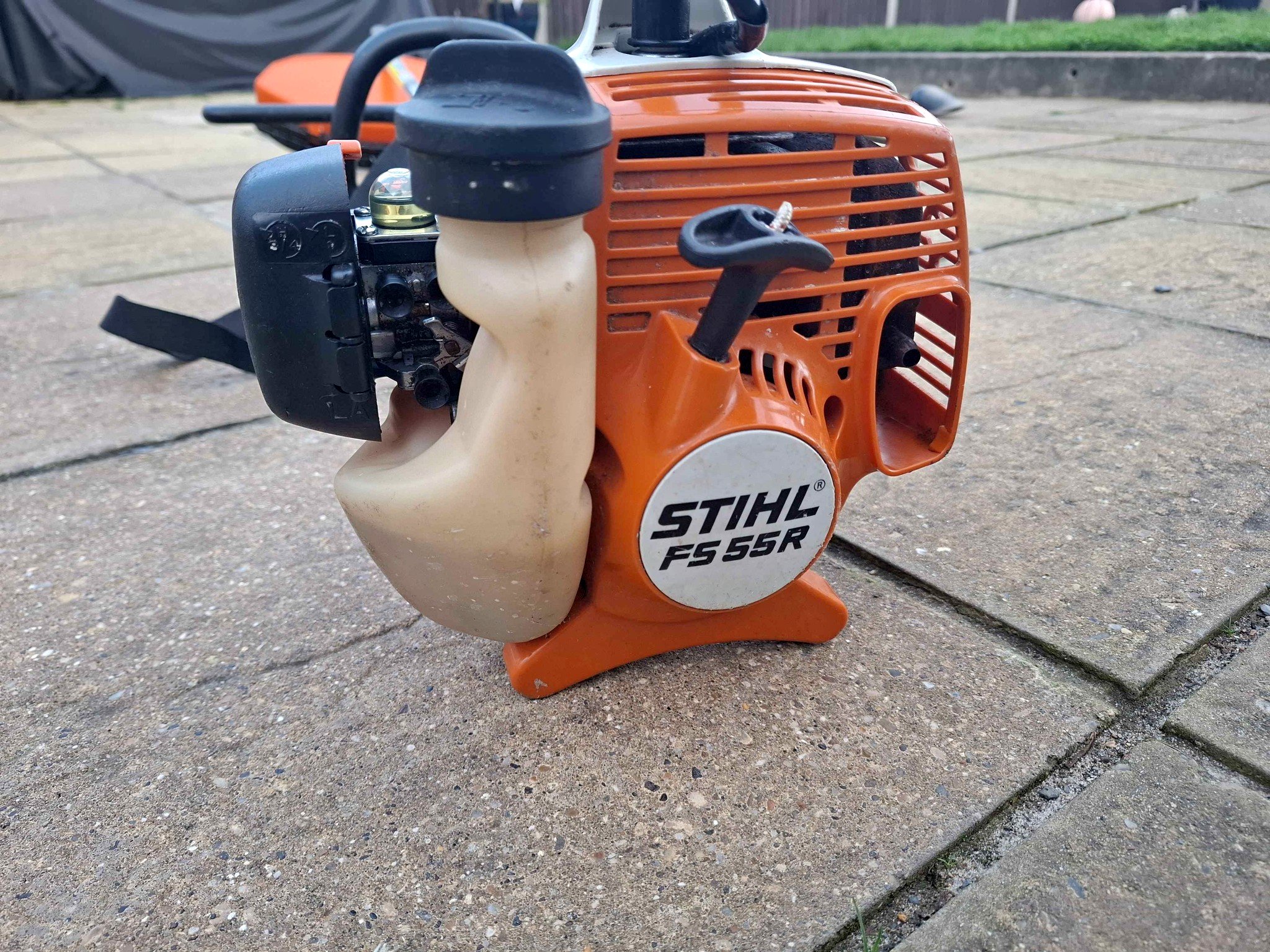 Stihl fs55r petrol 2 stroke strimmer, brush cutter, edge trimmer ...
