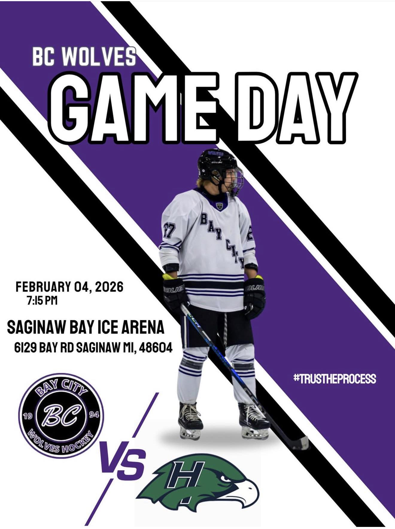Bay City Wolves Hockey added a... - Bay City Wolves Hockey