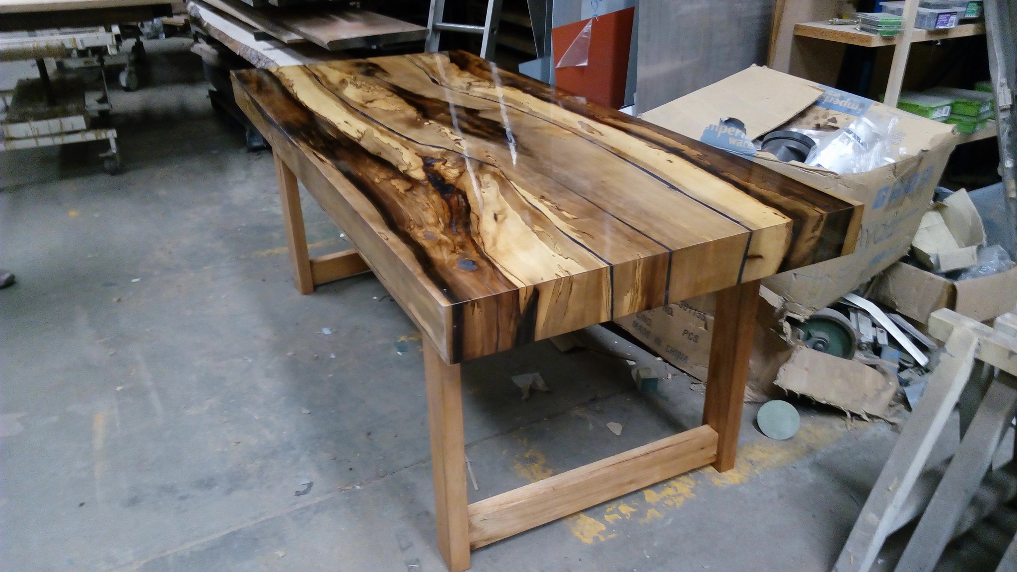 Neo Rustic - Just finished putting the first coat on a... | Facebook