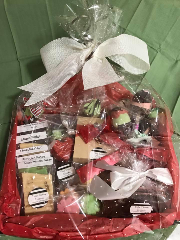 SuzArtz - A Raffle Basket of Assorted Fudge Products from...