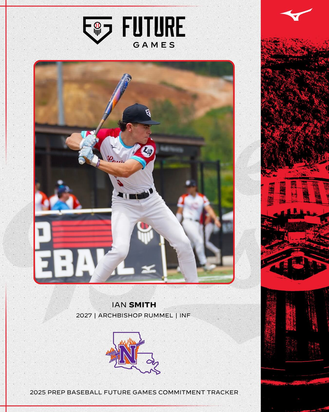 Prep - Congratulations to 2027 Ian Smith (Archbishop Rummel HS) on his ...