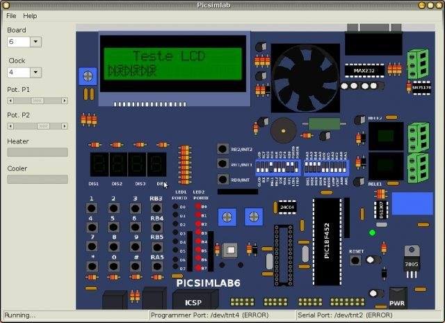 Up Softwares - PICsim PIC microcontroller simulator...