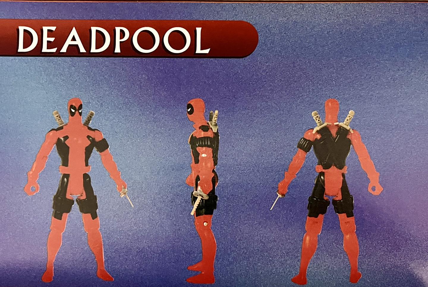 Toy Biz Figure Spotlight On DEADPOOL (1st Edition, 1992) Source
