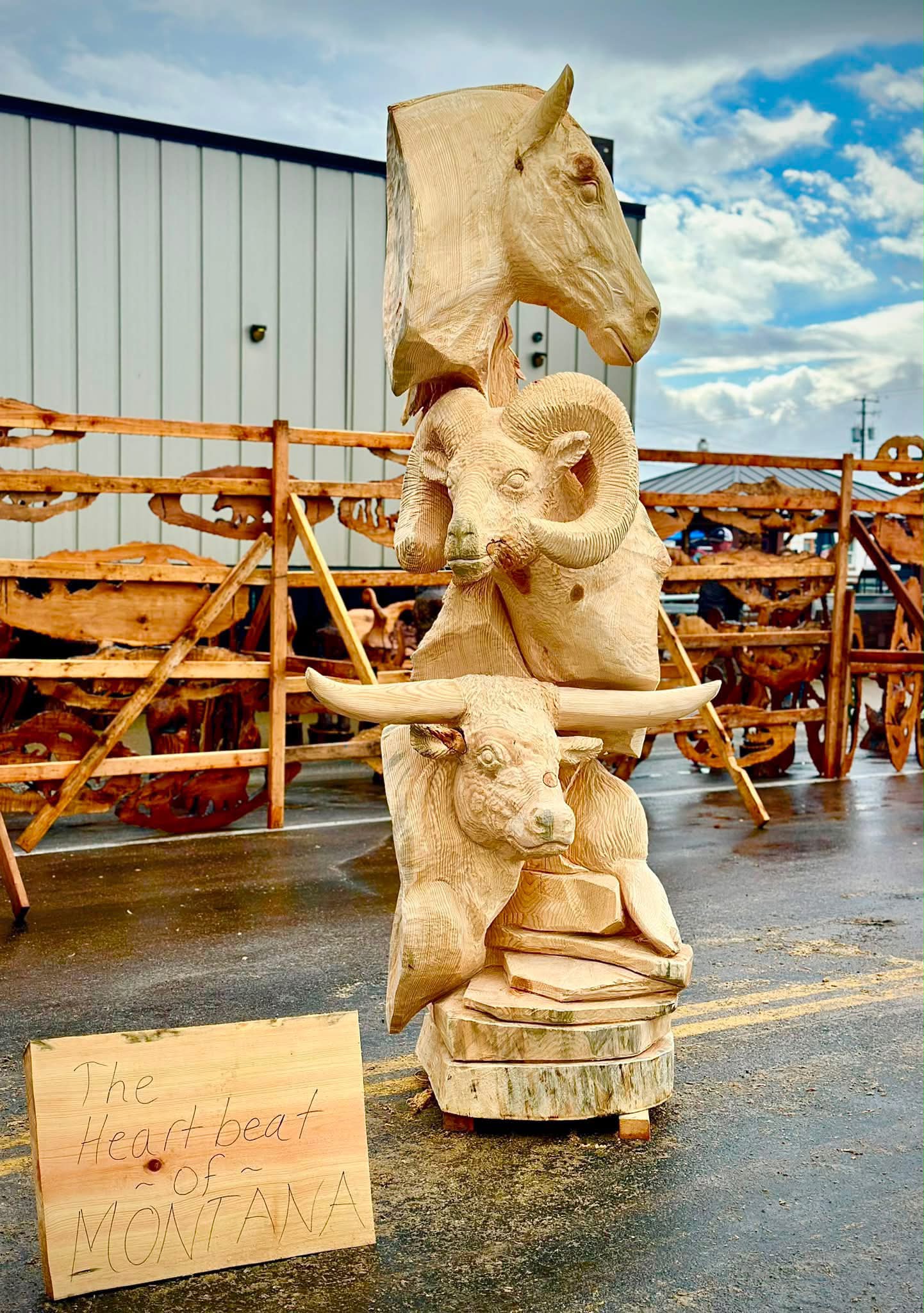 The Kootenai Country Montana International Chainsaw Carving