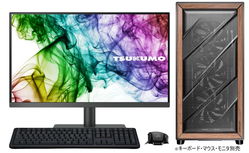 TSUKUMO eX.computer G-GEAR mini TSUKUMO】G-GEAR、白色を基調とした