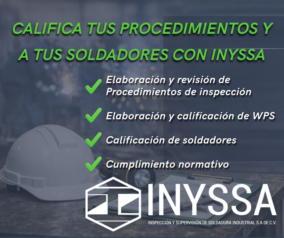 Inspeccion - En INYSSA te apoyamos con la elaboración y calificación de ...