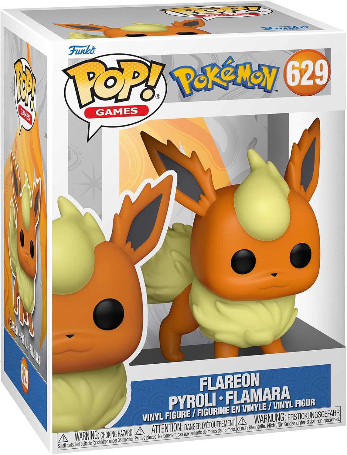 Funko Pop! Pokémon – Charmander (Salamèche) – Figurine Vinyle 9,5 Cm – Collection Officielle – Cadeau Fan