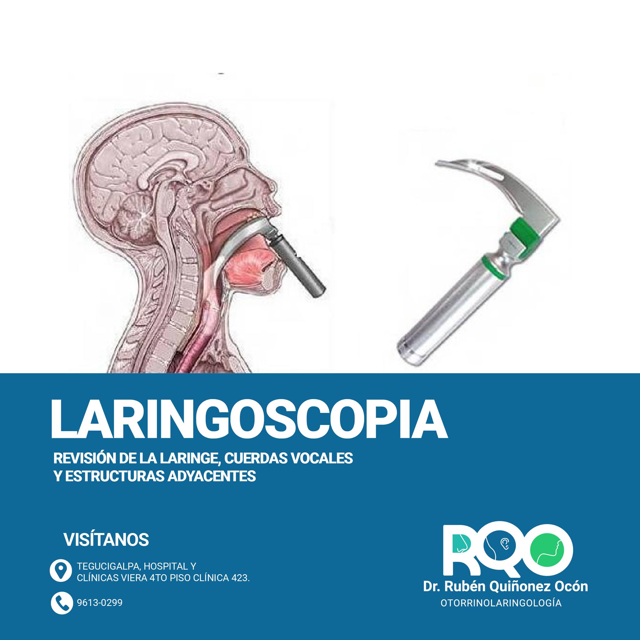 🥱 La Laringoscopia, es una... - Dr. Rubén Quiñonez Ocón