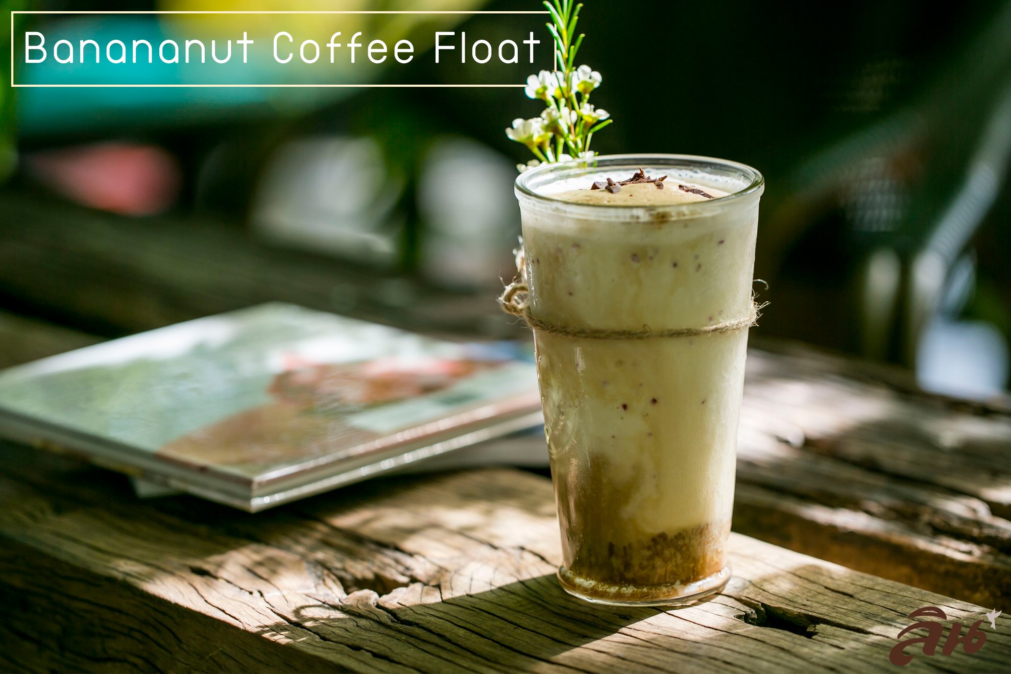 Lin Sugar Sweet Creation - Banananut Coffee Float 🍌☕ ลินไซรัปกลิ่นเฮเซล ...