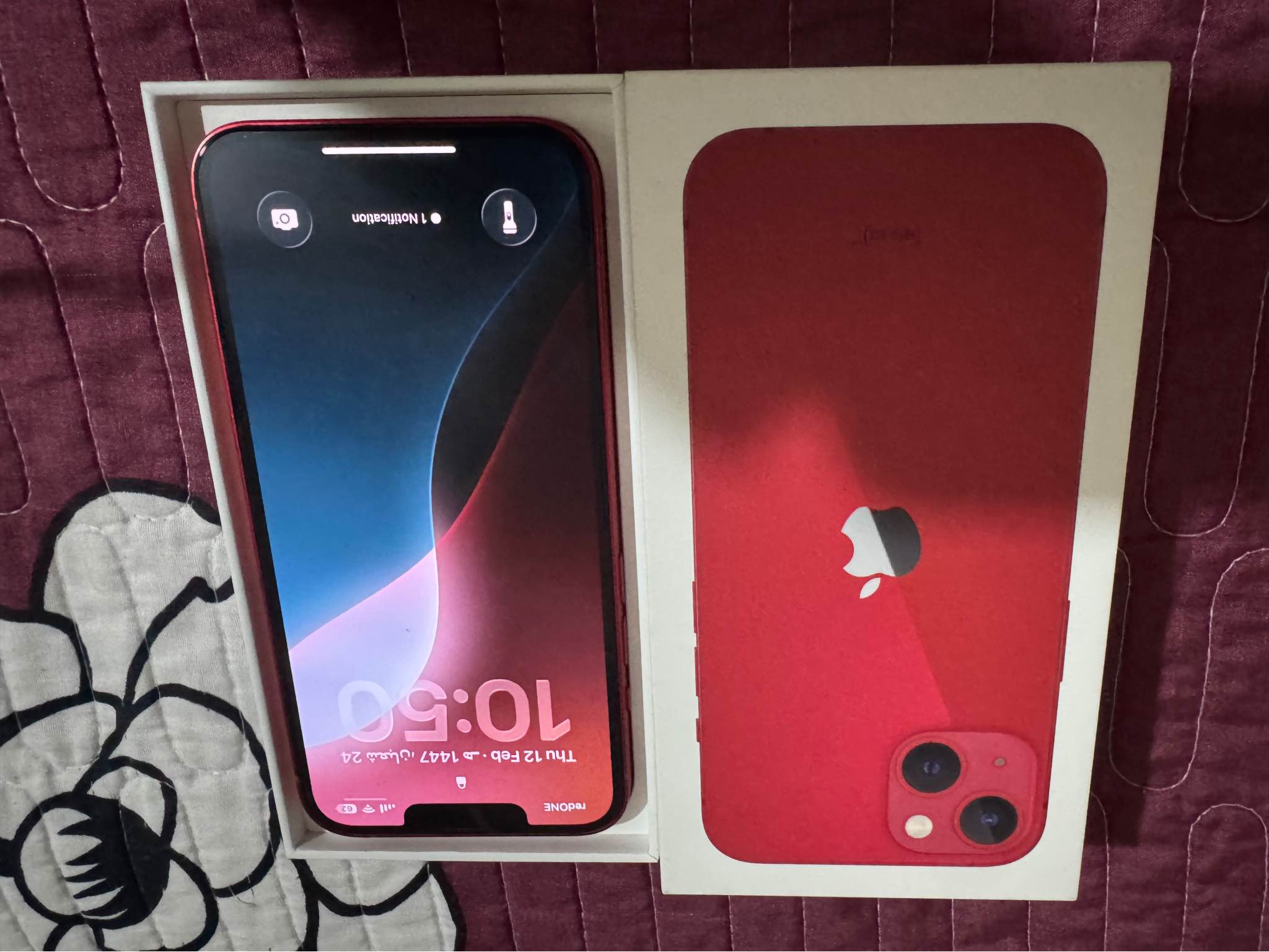 Apple iPhone 13 256G Used in Good condition ? BH 86% | Face iD 