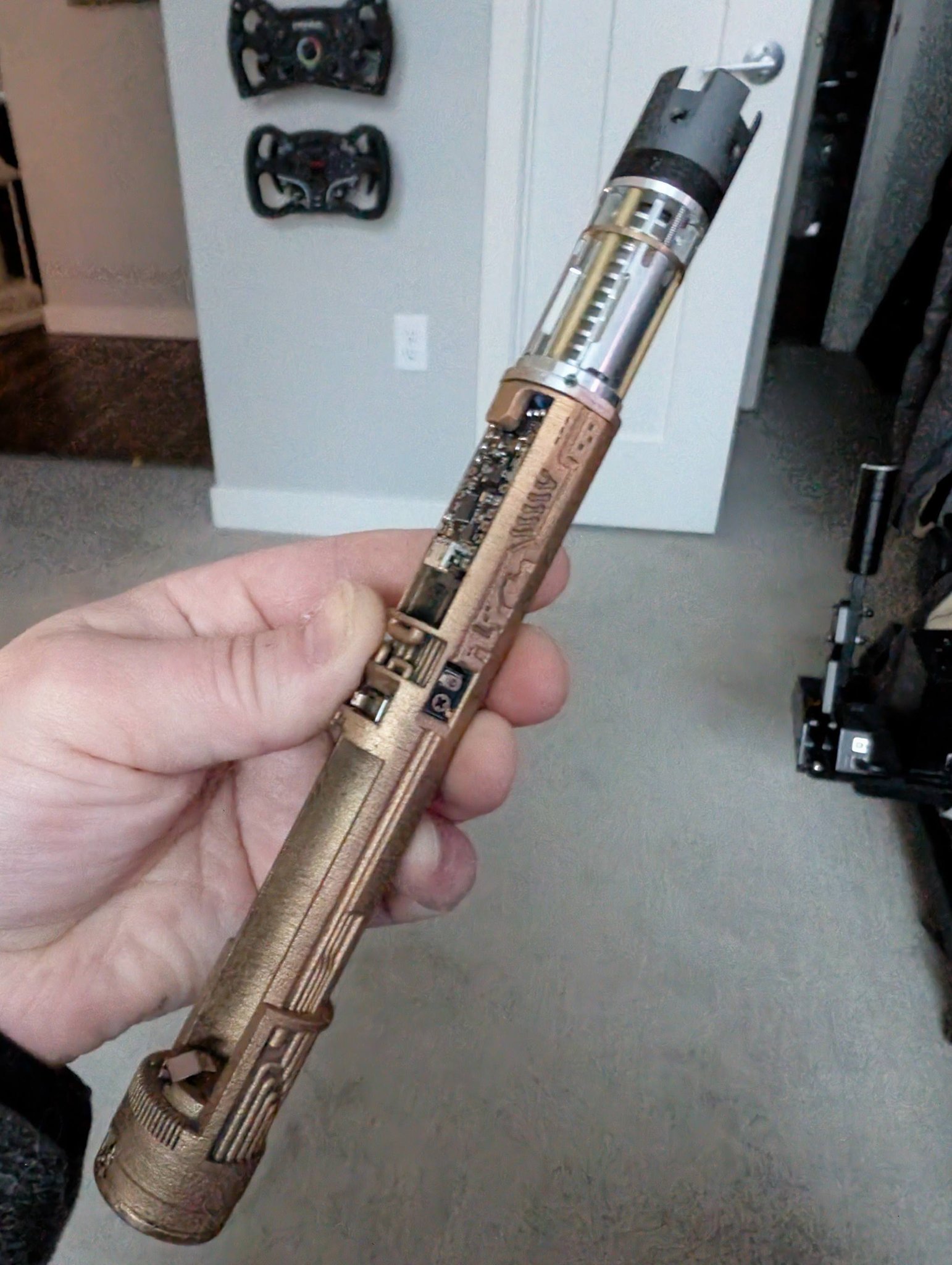 Adding found spectre to lightsaber collection