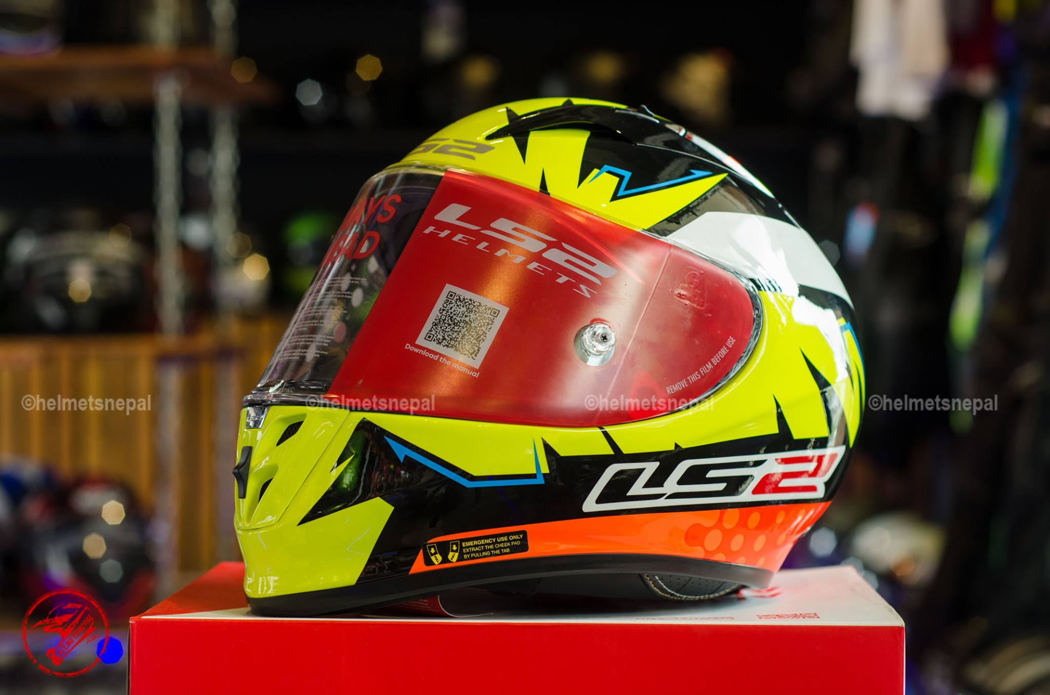 ls2 arrow helmets nepal Evo Techno Helmet (Blue/Hi-Viz Yellow The LS2 FF323 Helmet was developed by designers and engineers in Spain LS2 Arrow Carbon" is a
