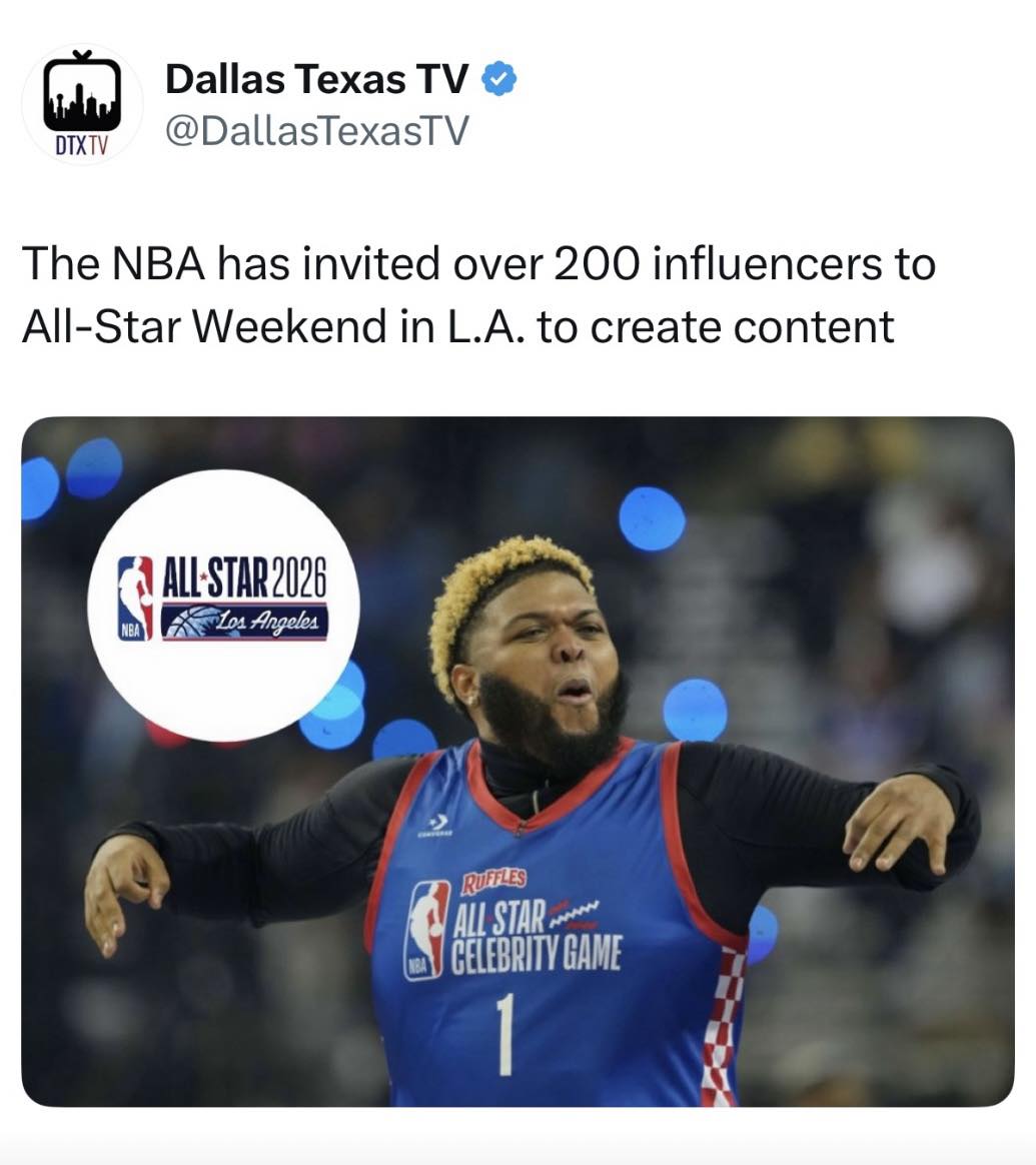 Dallas Texas TV - For the 2026 NBA All-Star Weekend in Los... | Facebook