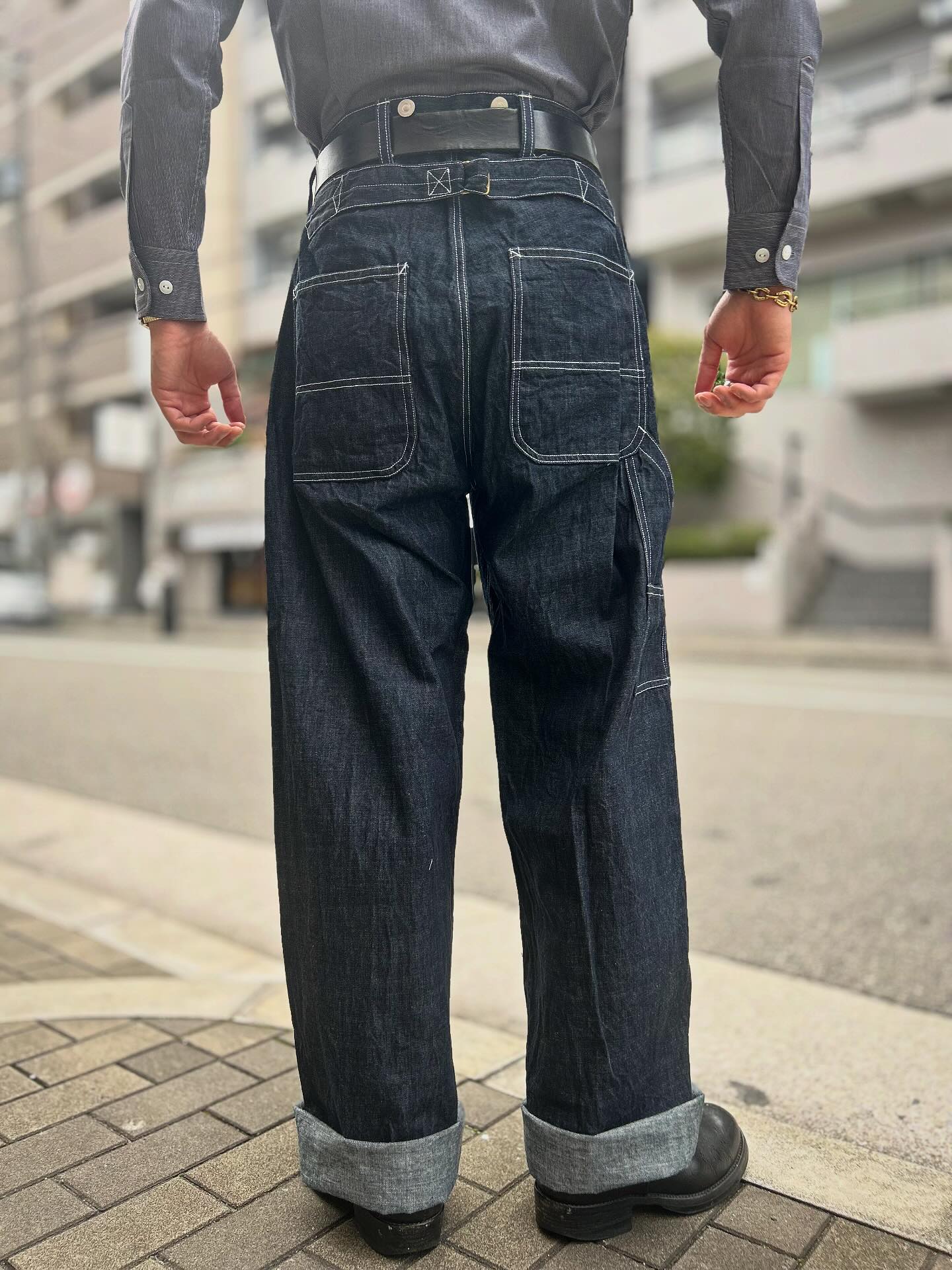 Double Knee Painter Pants】 💫Restock!! size : 30,32,34,36 大人気