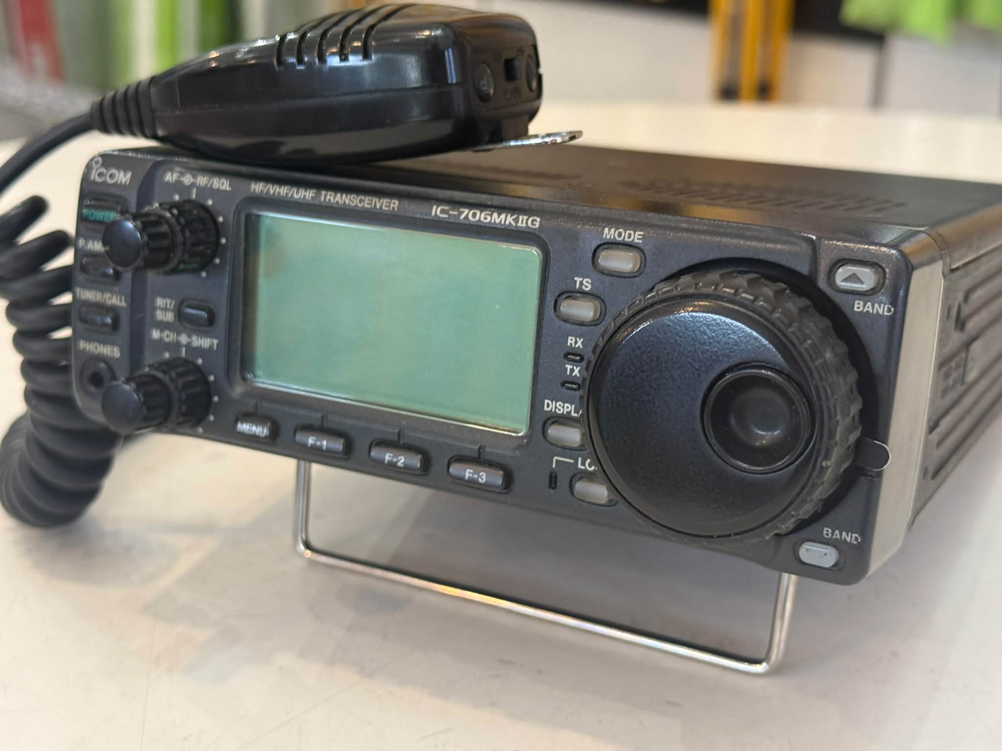 Second-hand Icom IC-706MKIIg HF VHF UHF transceiver