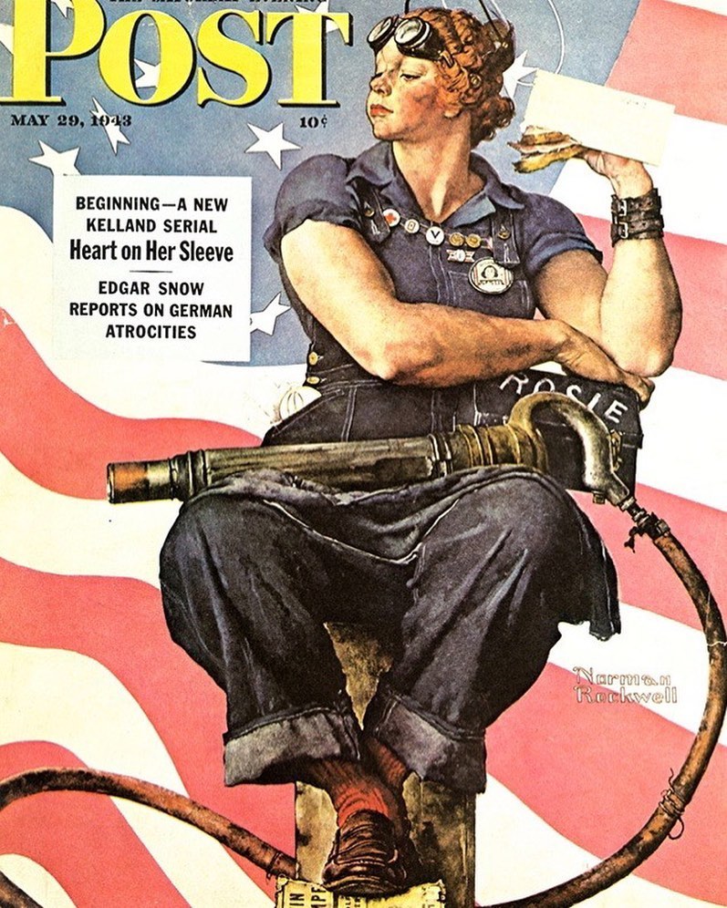On this date: In 1943, Norman Rockwell's iconic 'Rosie the Riveter