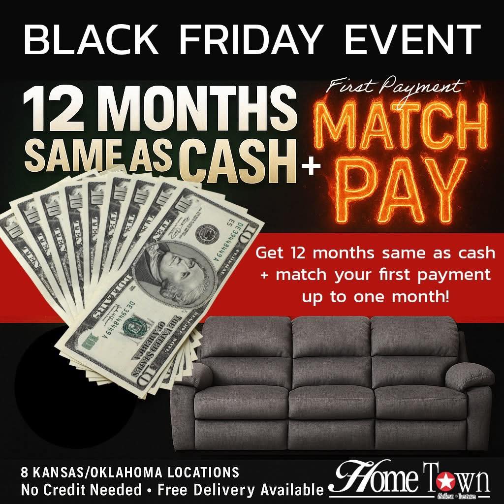 🔥 BLACK FRIDAY IS HERE at HomeTown!... - Hometown Sales Lease | Facebook
