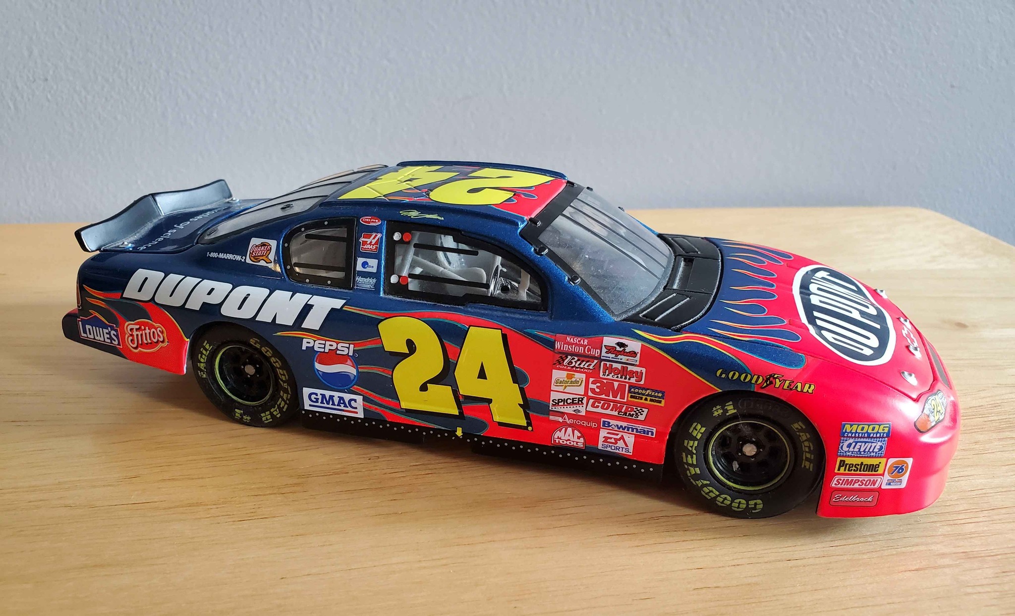 Jeff Gordon #24 DuPont Fritos 2002 Monte Carlo Diecast Nascar - Toy ...