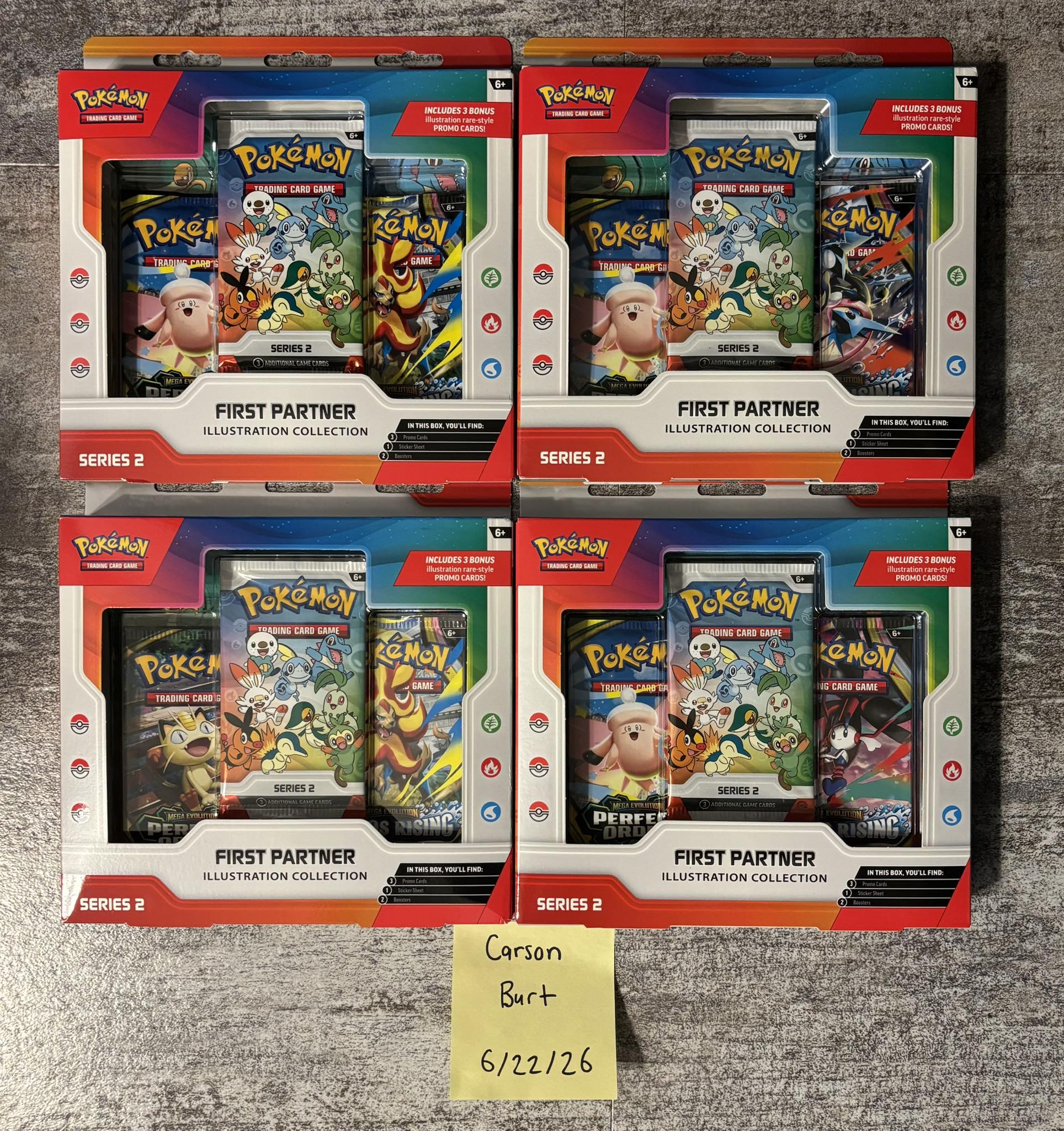 Pokemon TCG first partner illustration collection series 2 revealed