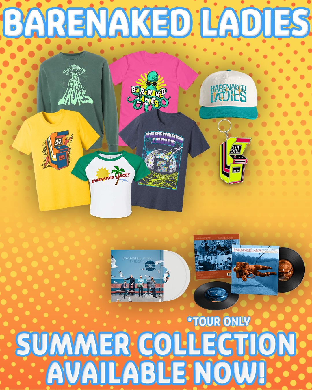 BNL has new summer merch! New shirts, new goods, and a brand-new 7