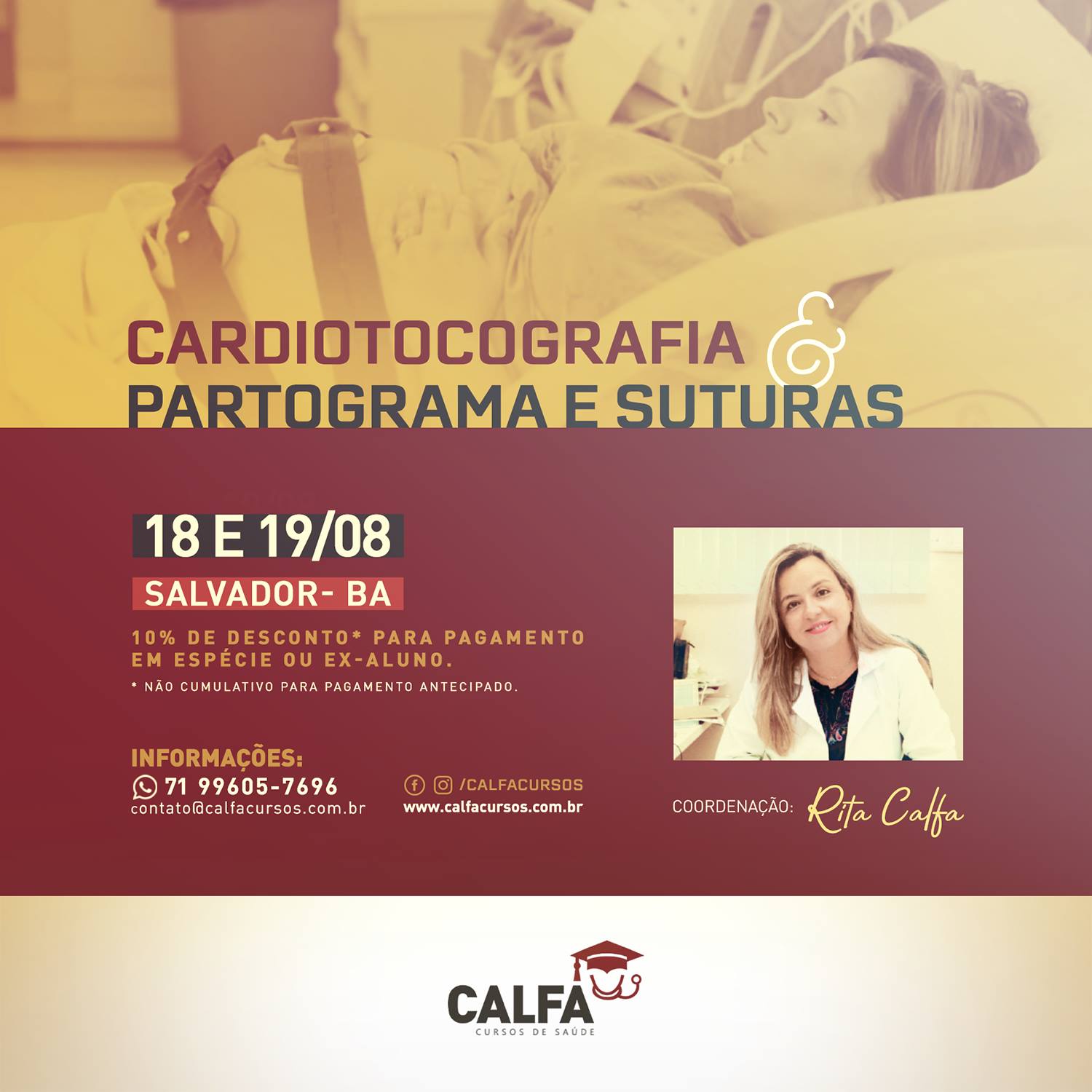 Calfa Cursos - Inscreva-se no Curso Cardiotocografia e...