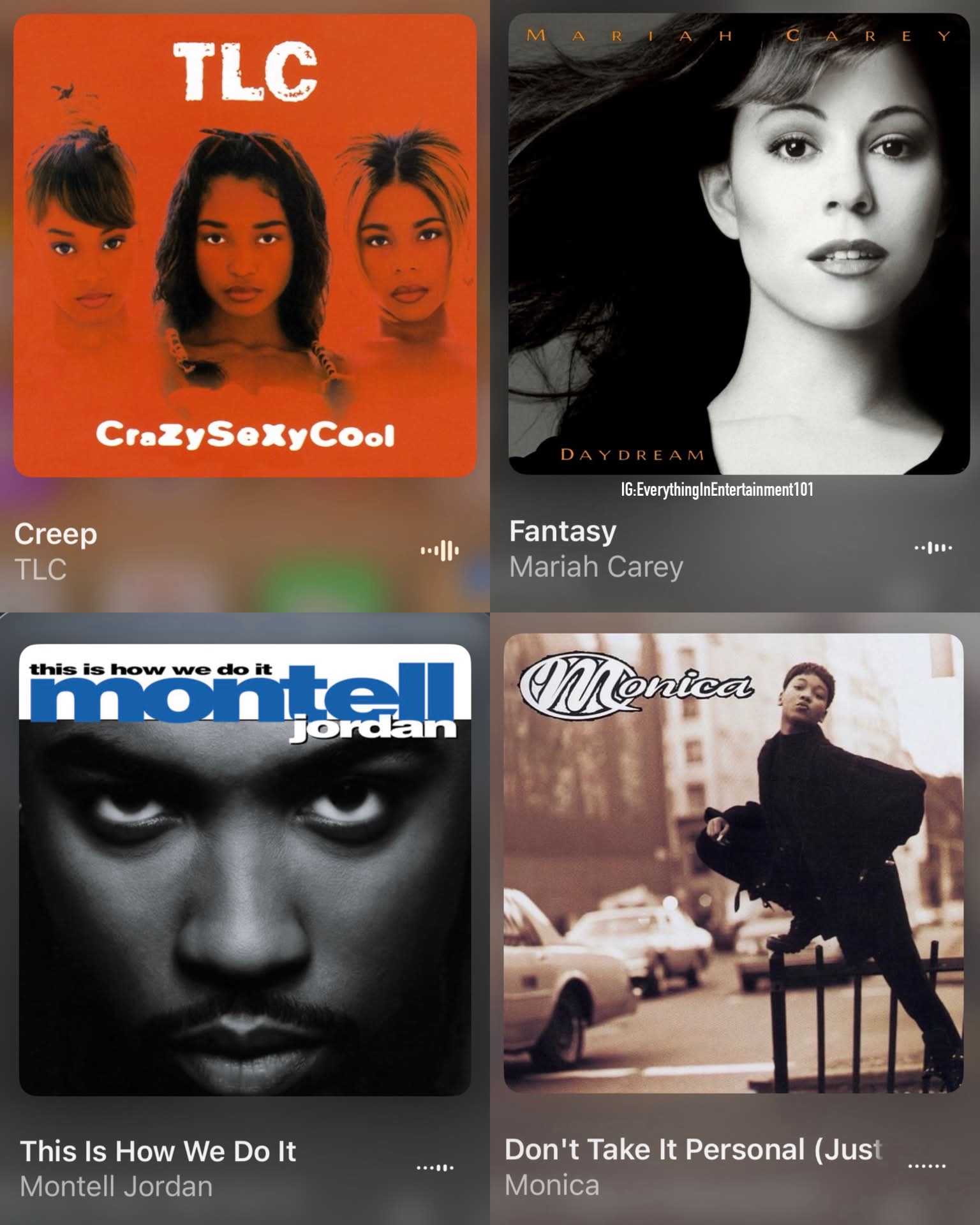 In your opinion, which artist had the best song in 1995?