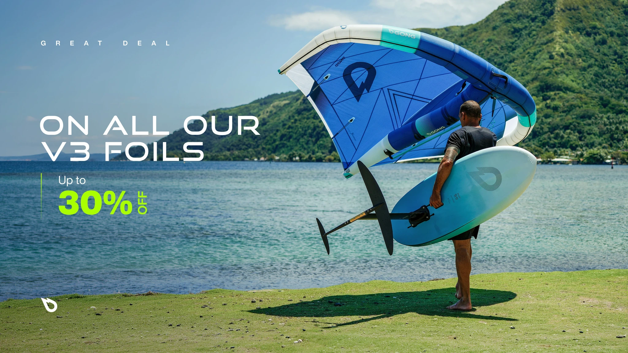 GREAT DEAL: UP TO -30 % ON ALL OUR V3 FOILS! Complete your quiver