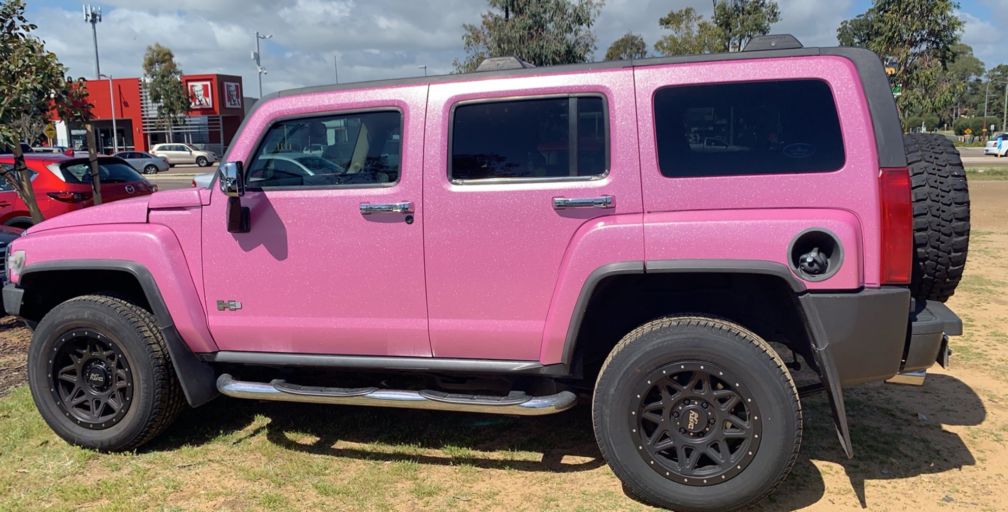 Pink Hummer H3 Wallpaper Pink Hummer H3