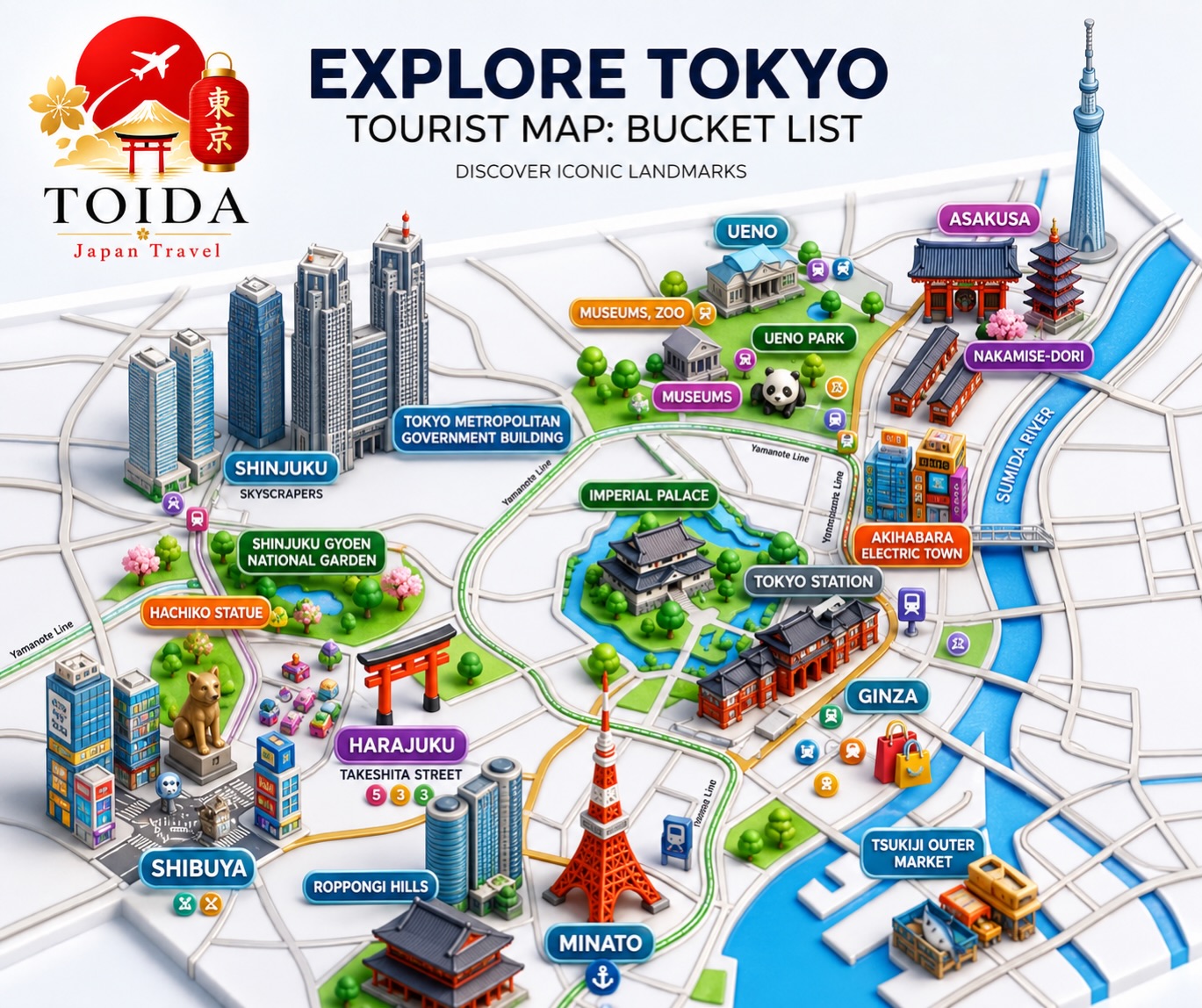 🗼✨ Planning your Tokyo adventure? Save this Tokyo Bucket List