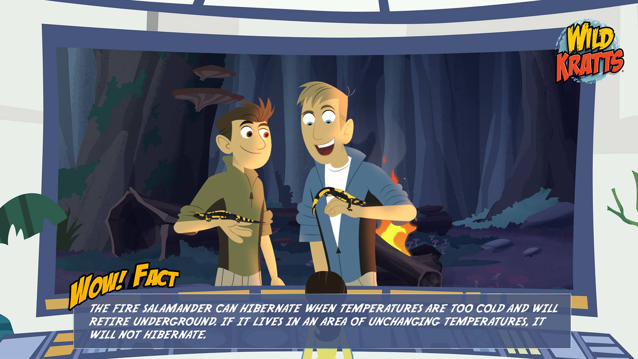Wild Kratts - The fire salamander is one of the only salamanders that ...