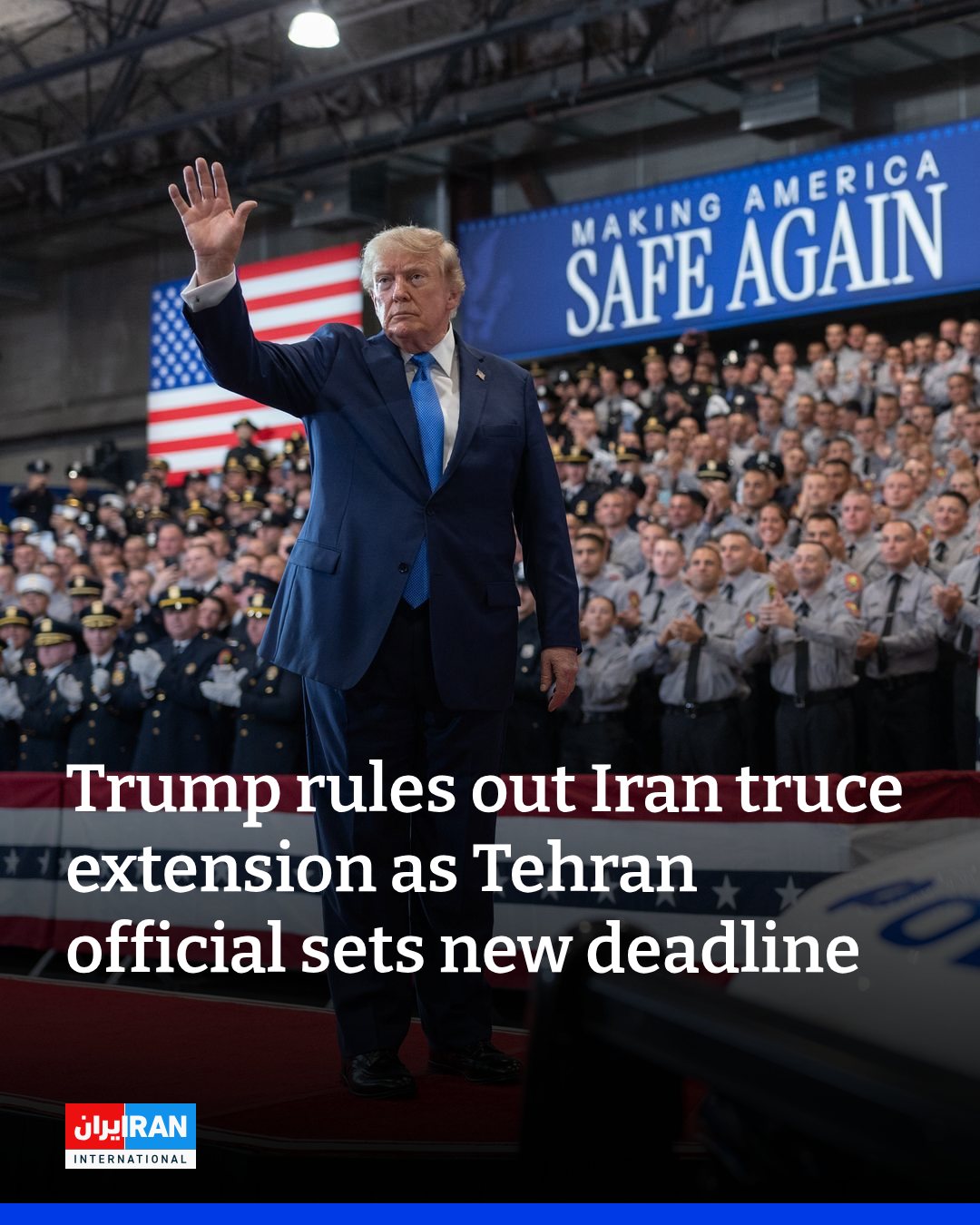 US rules out Iran truce extension as Tehran official sets new deadline