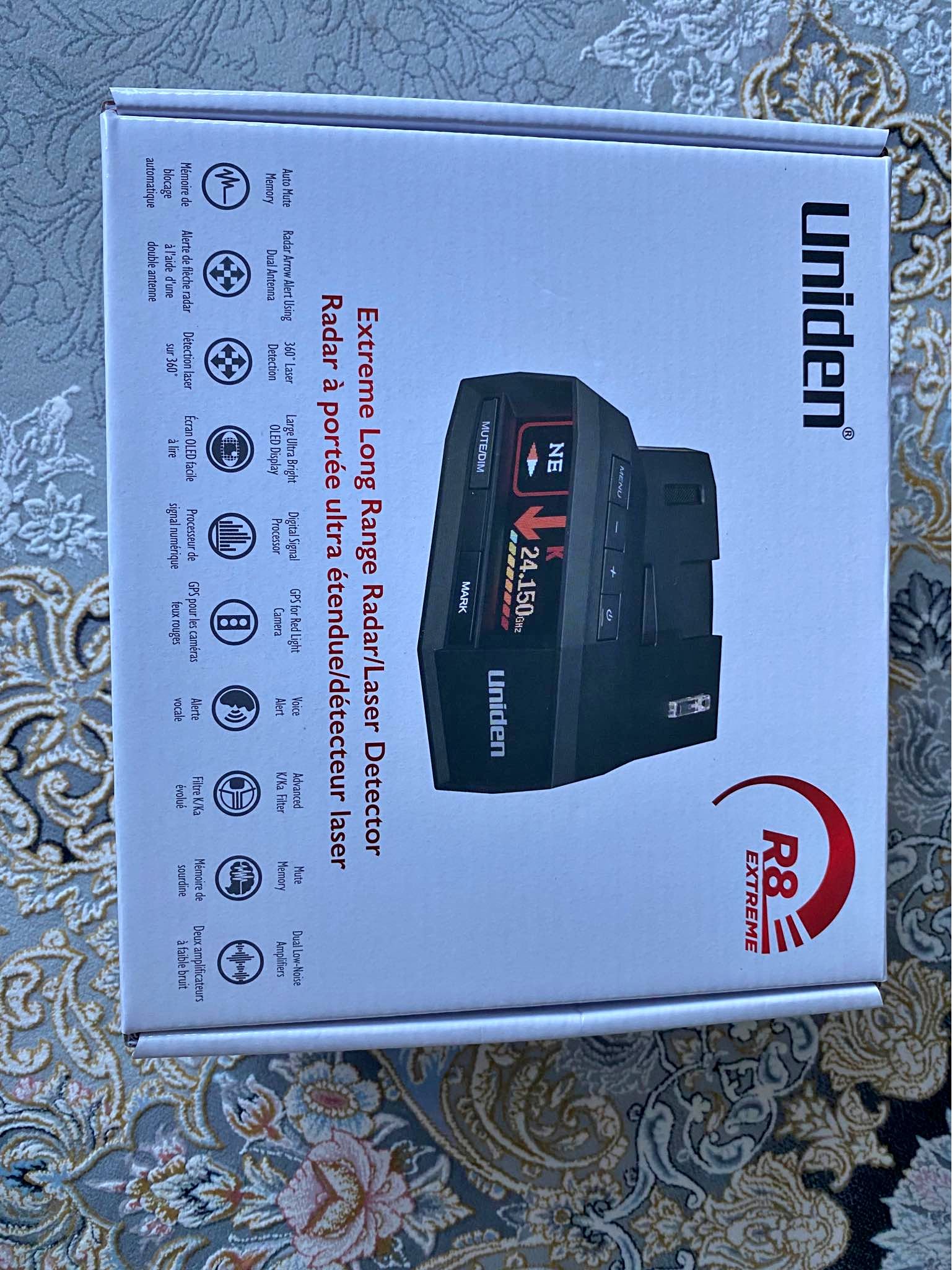 Uniden R8 Extreme Radar detector. - Measuring Tools & Sensors ...