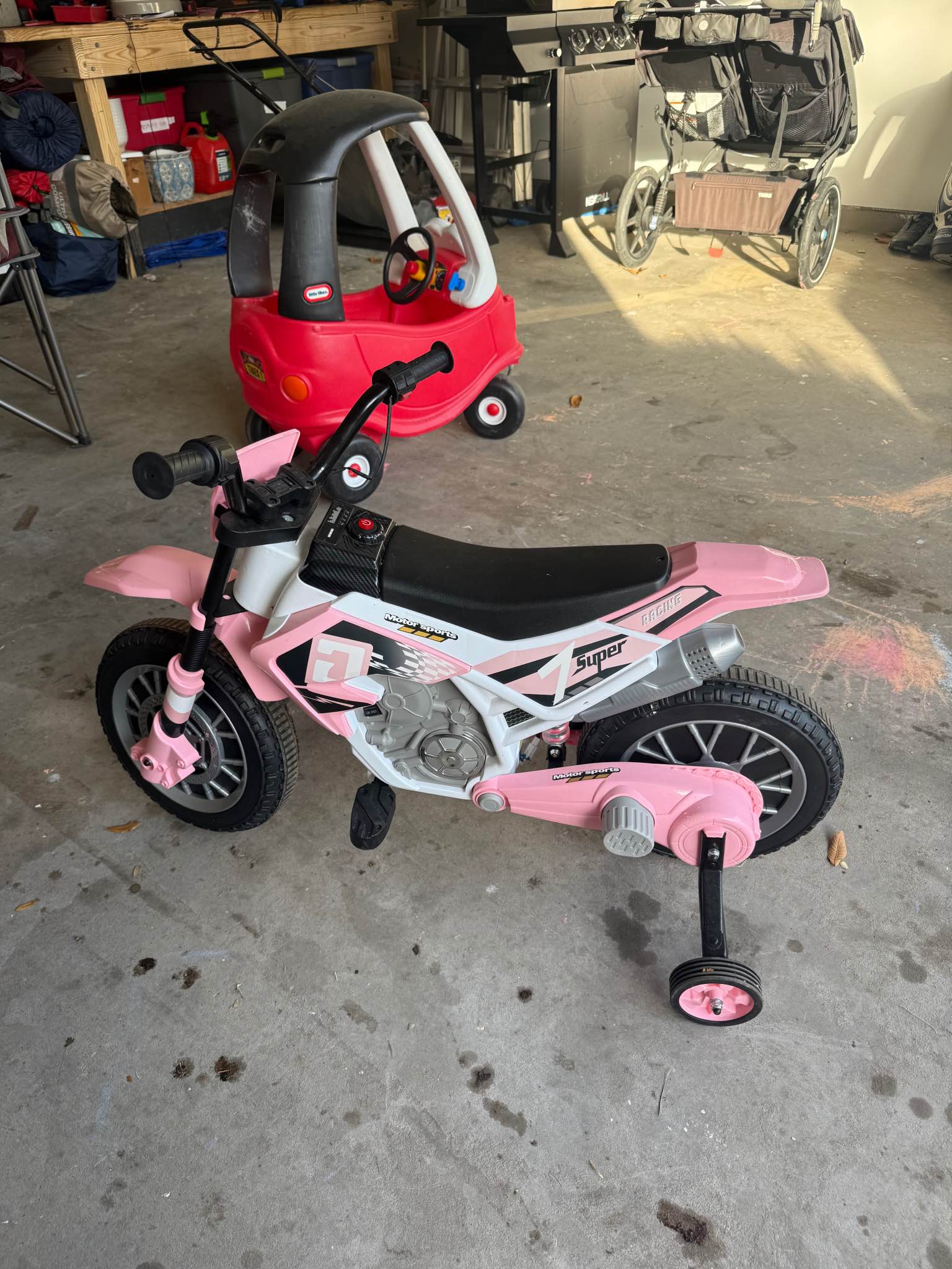 Pink toddler dirt bike - Motorcycles & Scooters - Jersey Village, Texas ...