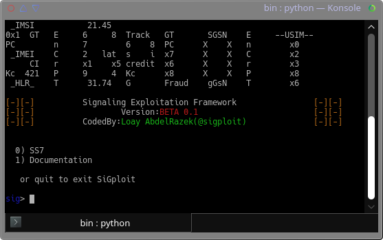 RedBird Seguridad Ofensiva - SigPloit - Telecom Signaling Exploitation ...