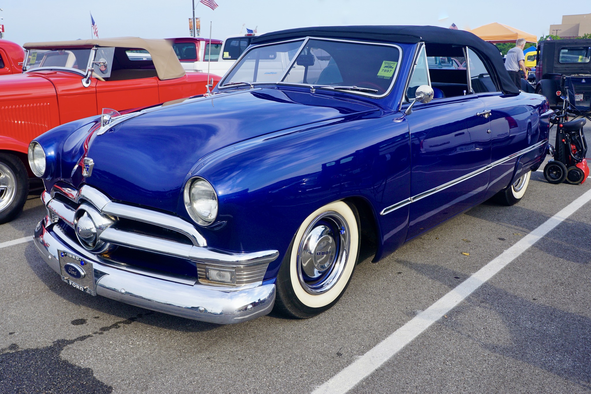 Who says a Shoebox has to be square? This '50 Ford convertible