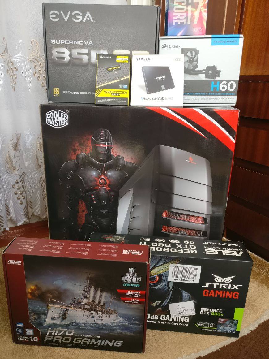 Computer bo froshtn - Dasy 2 - $1509 1. I7 7700k 2. 1080ti msi