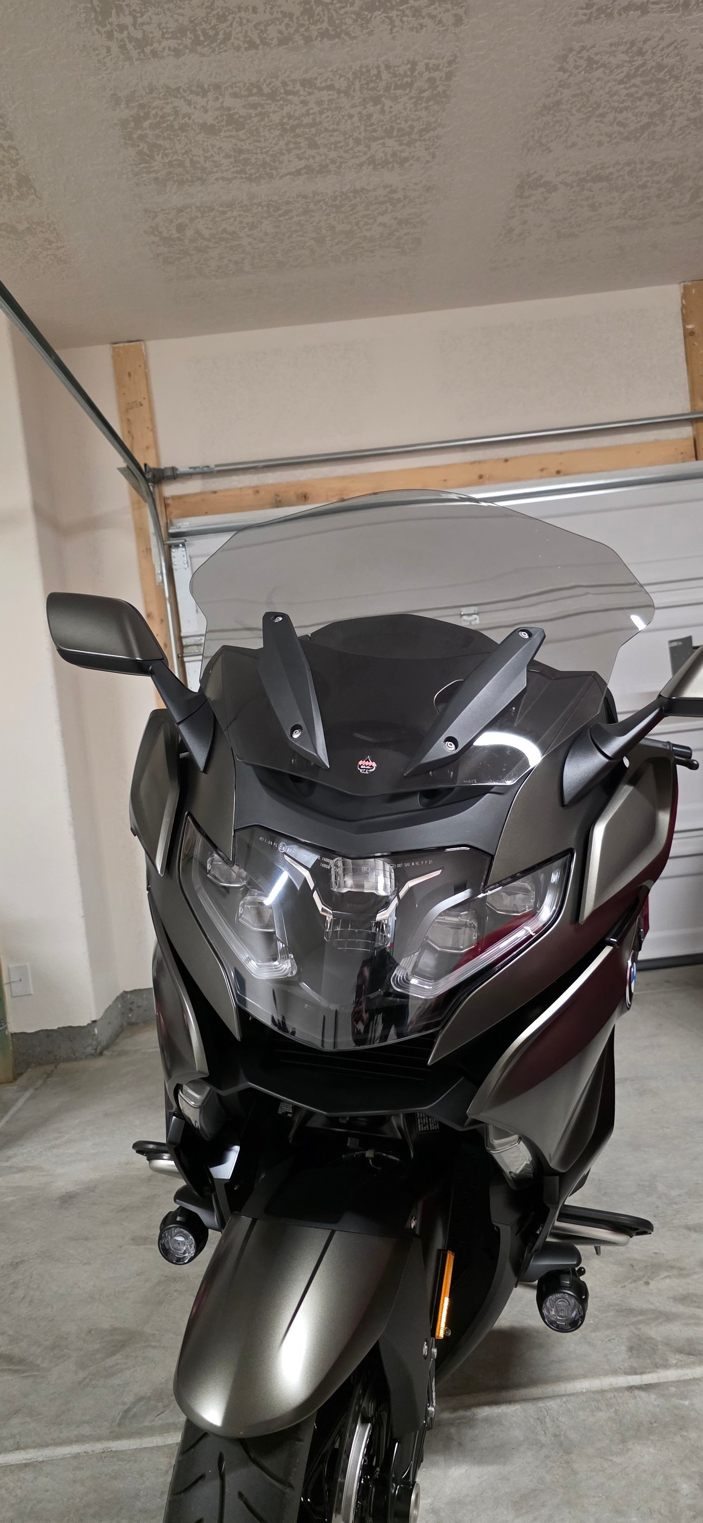 Wind protection on BMW K1600B?
