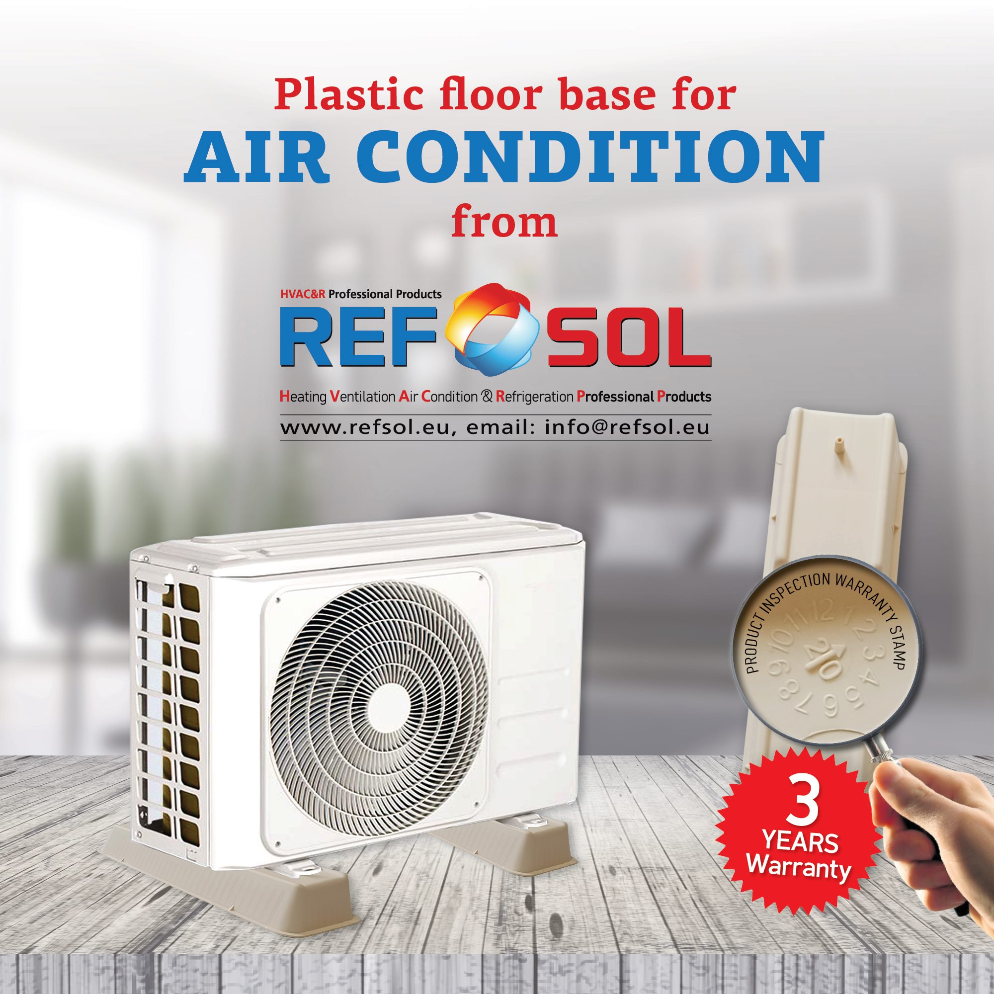 Refsol HVAC & R professional products - Baza plastike me forcë të lartë ...