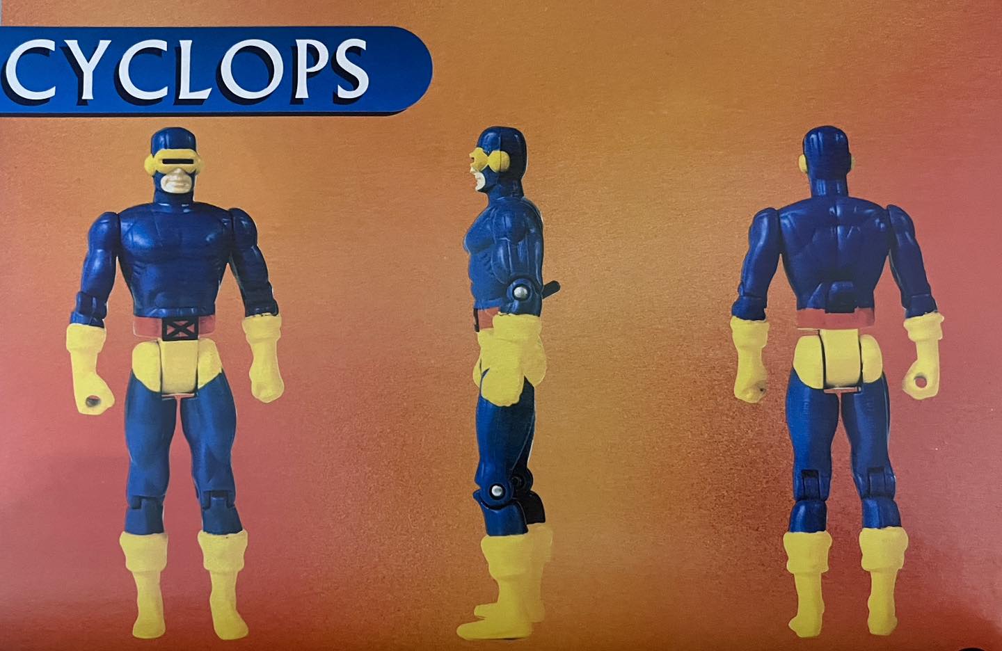 Sega Marvel Act/Cut Cyclops figure review