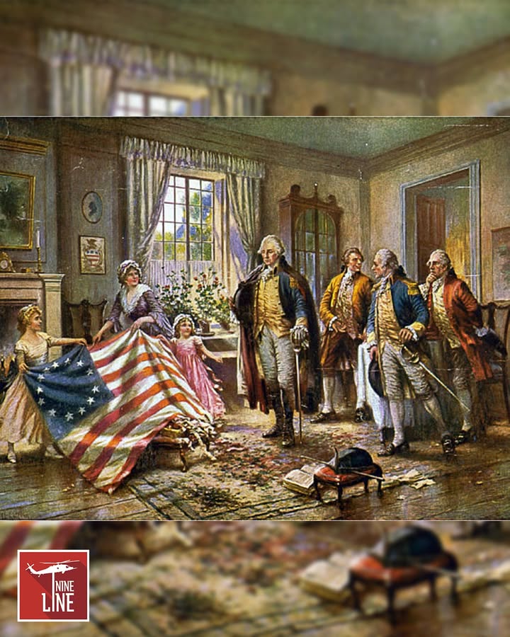 OTD in 1777, the American flag flew in battle for the first time