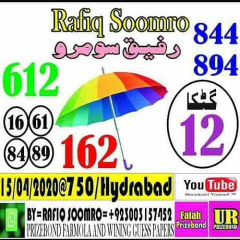 Prizebond Ustad Rafiq